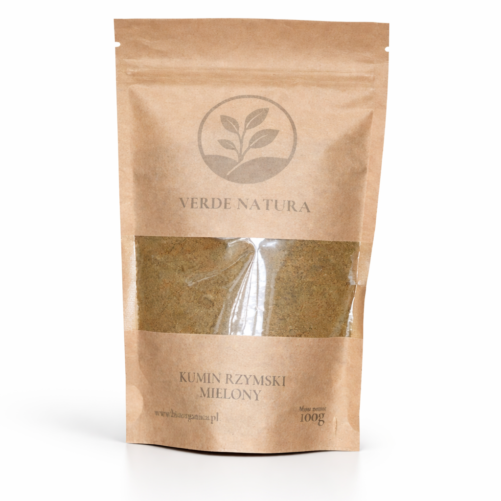 Kumin rzymski mielony 1kg Aromatyczny intensywny zapach Verde Natura - obrazek 4