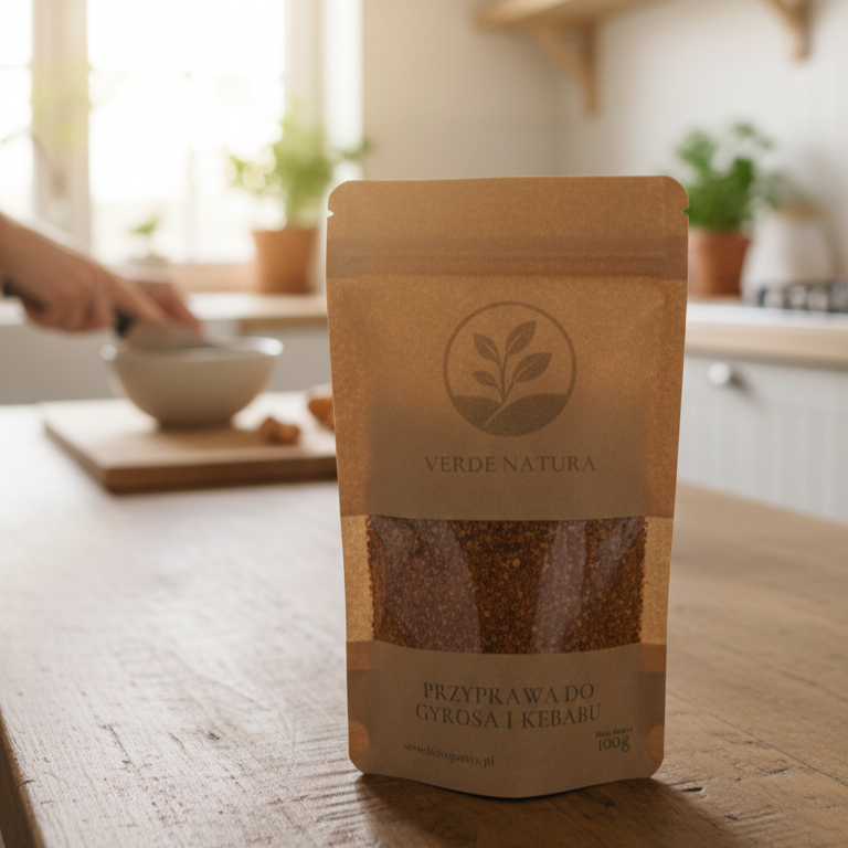 Przyprawa do Gyrosa i Kebabu PREMIUM bez dodatków Verde Natura 1kg - obrazek 3